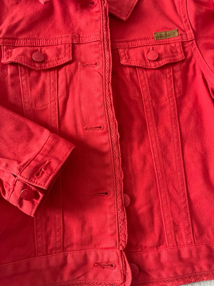 Veste en jeans 6 ans - photo numéro 5