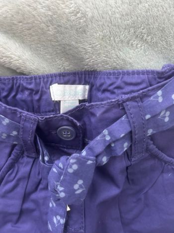 Short bébé fille 3 mois obaibi neuf étiqueté 