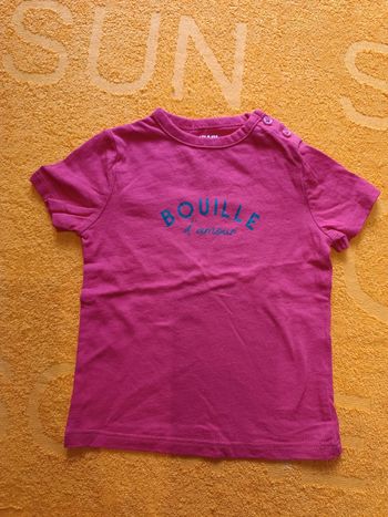 Tee-shirt manches courtes Kiabi 12 mois