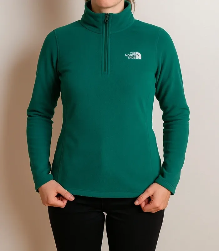 Polaire The North Face verte – Taille M – Très bon état (4)
