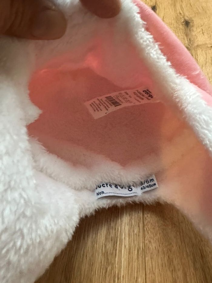 Bonnet sucre d’orge 3/6 mois - photo numéro 3