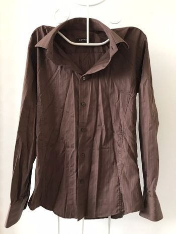 Chemise marron Devred