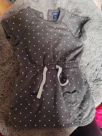 Robe à pois 18 mois Kiabi