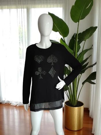Pull fin strass Christine Laure valeur 59.95€
