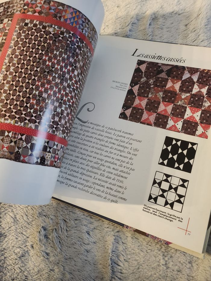 Le livre des patchworks modes et travaux - photo numéro 5