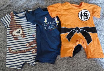 Lot Combi-short/grenouillères 