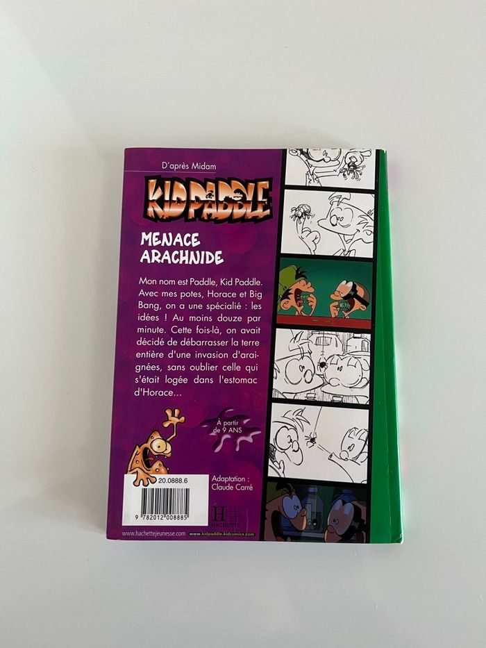 Livre  Menace arachnide - photo numéro 2