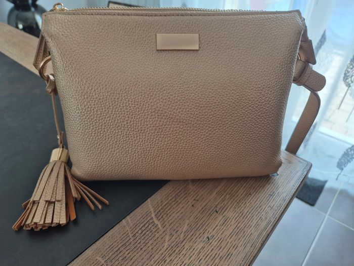 Sac bandoulière Patrice Bréal bi-matière collection actuelle