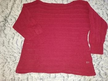 Pull. femme. Bordeaux. Taille 40/42. shein