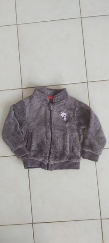 Gilet/manteau tout doux garçon Tissaia 18 mois (78)