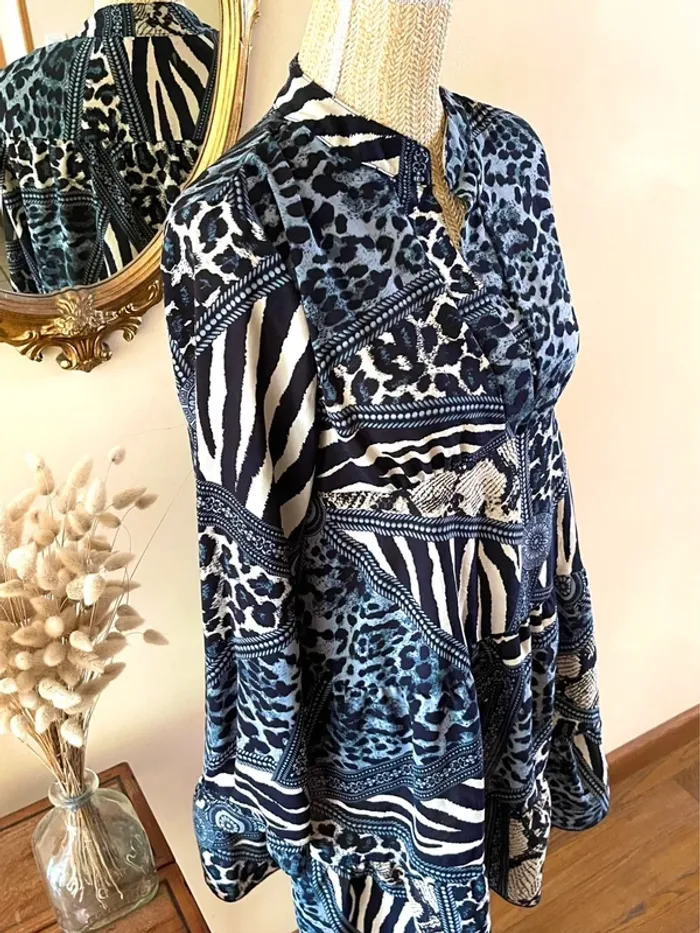 Robe à Motifs Géométriques léopard - Lillie Rose - Taille M/L ** neuf - photo numéro 8