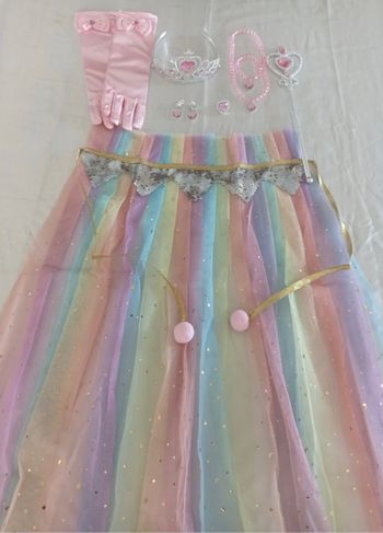 Lot accessoires princesse multicolores