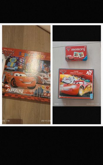Puzzles + memory cars
