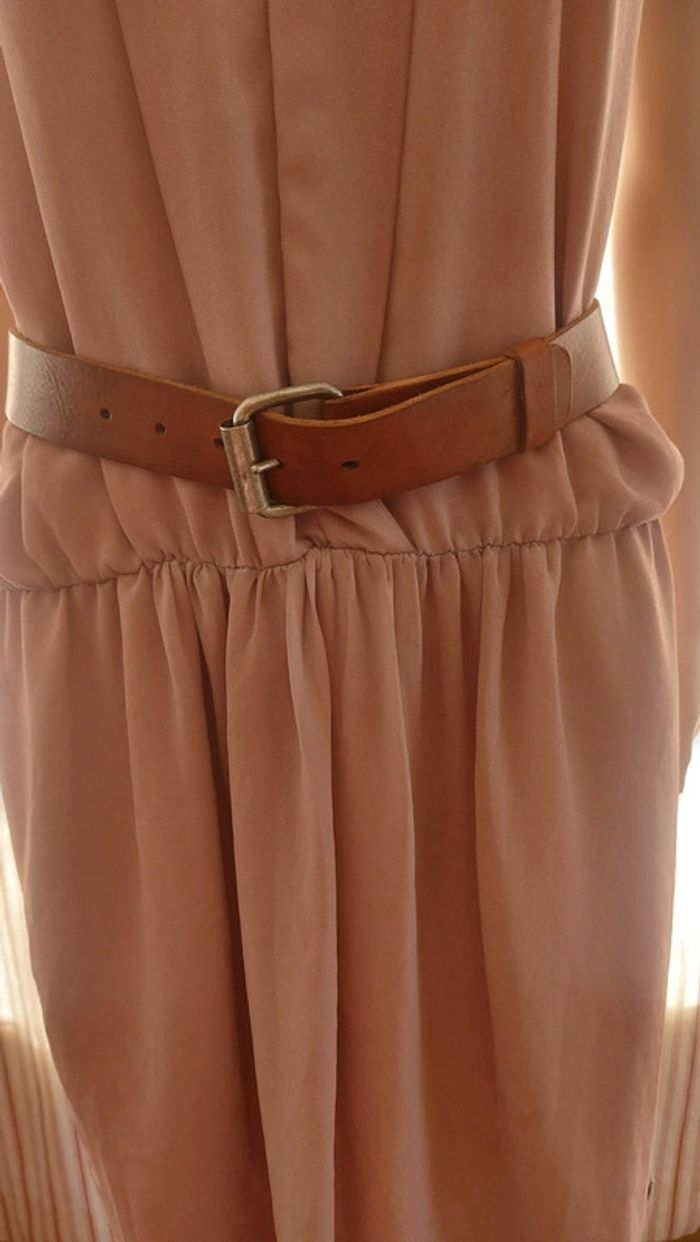 Ceinture Japan Rags cuir Marron 70cm - photo numéro 2