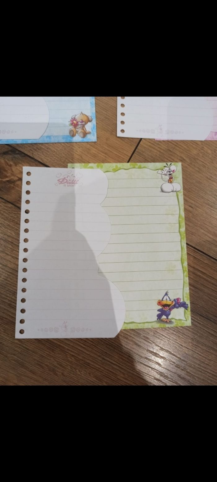 Lot de 3 feuilles Diddl is back carnet spirale - photo numéro 2
