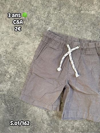 Short 🍀 3 ans 🍀 C&A