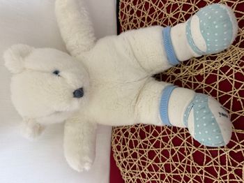 Peluche ours mon petit ami jacadi