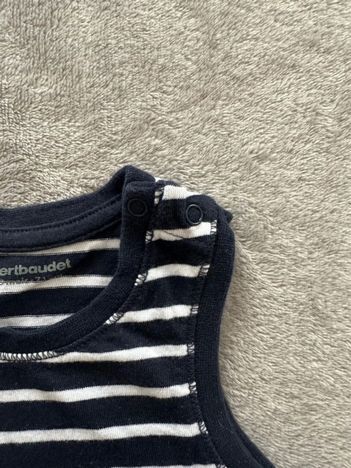 Débardeur « J’peux pas j’ai vacances » neuf - 9 mois - Vertbaudet - photo numéro 4