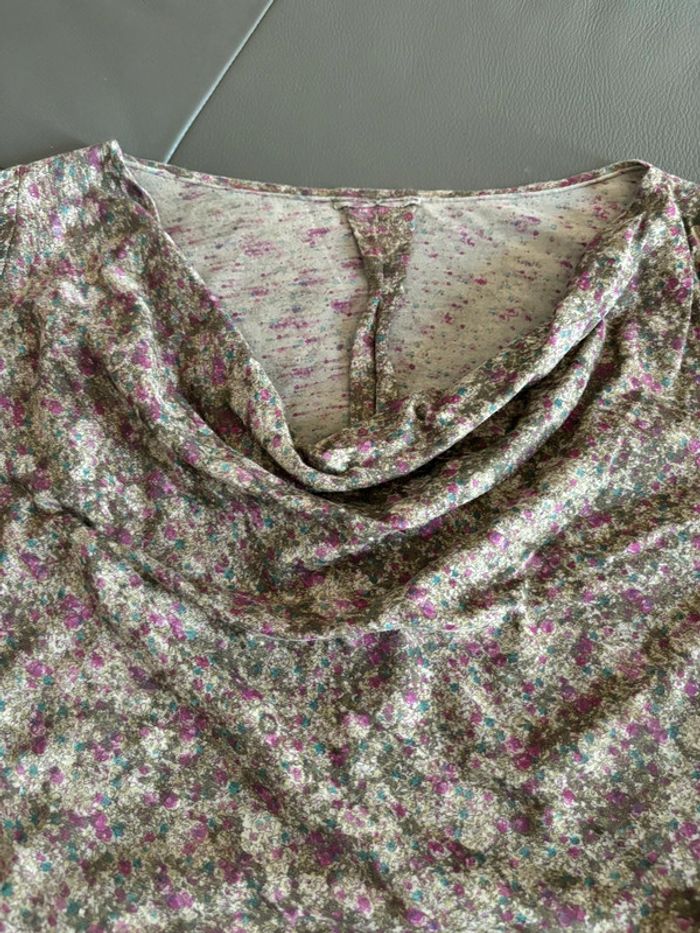 T-shirt col benitié taille 42 - photo numéro 4
