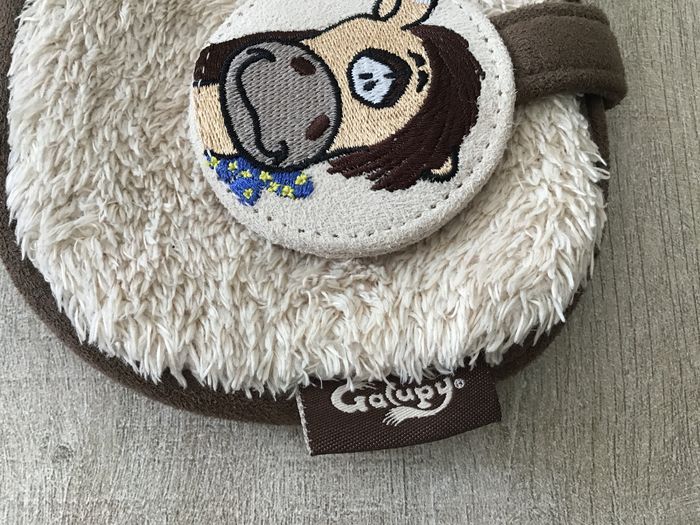VINTAGE Porte monnaie peluche GALUPY DIDDL - photo numéro 3