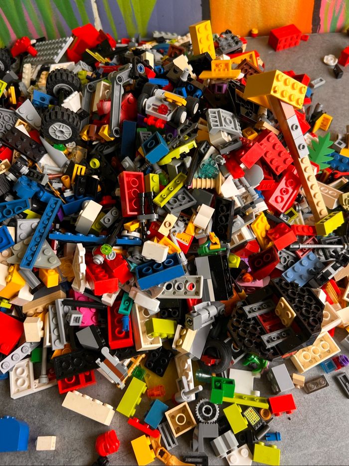 Vrac de 2kg de lego - photo numéro 2