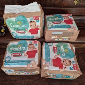 Couche taille 5 Harmonie pants Pampers : 108 pants culottes (4*27)