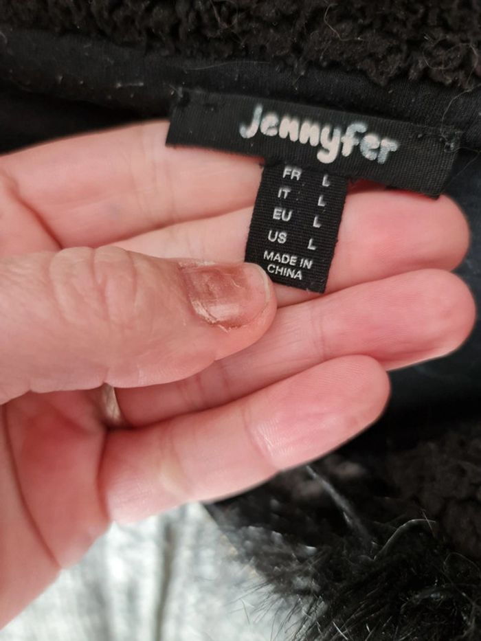 Veste à capuche taille L jennyfer - photo numéro 2