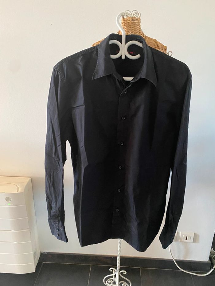 Chemise Levi’s noire homme taille L manches longues - photo numéro 4