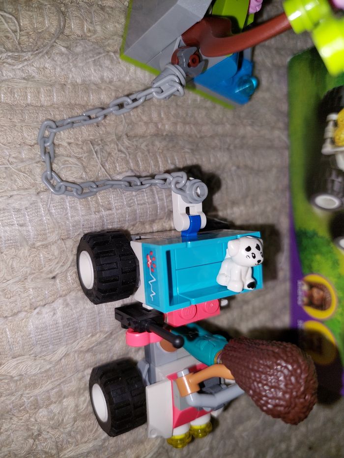 Jeu Lego friends 41442 Le Buggy de sauvetage de la clinique vétérinaire - photo numéro 3
