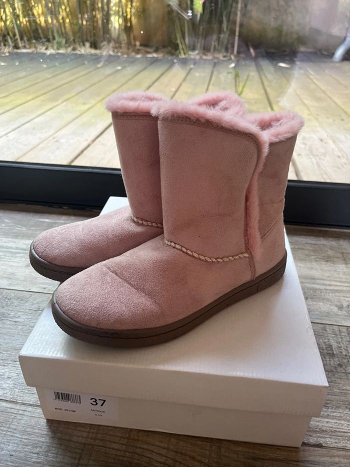 Bottines fourrées