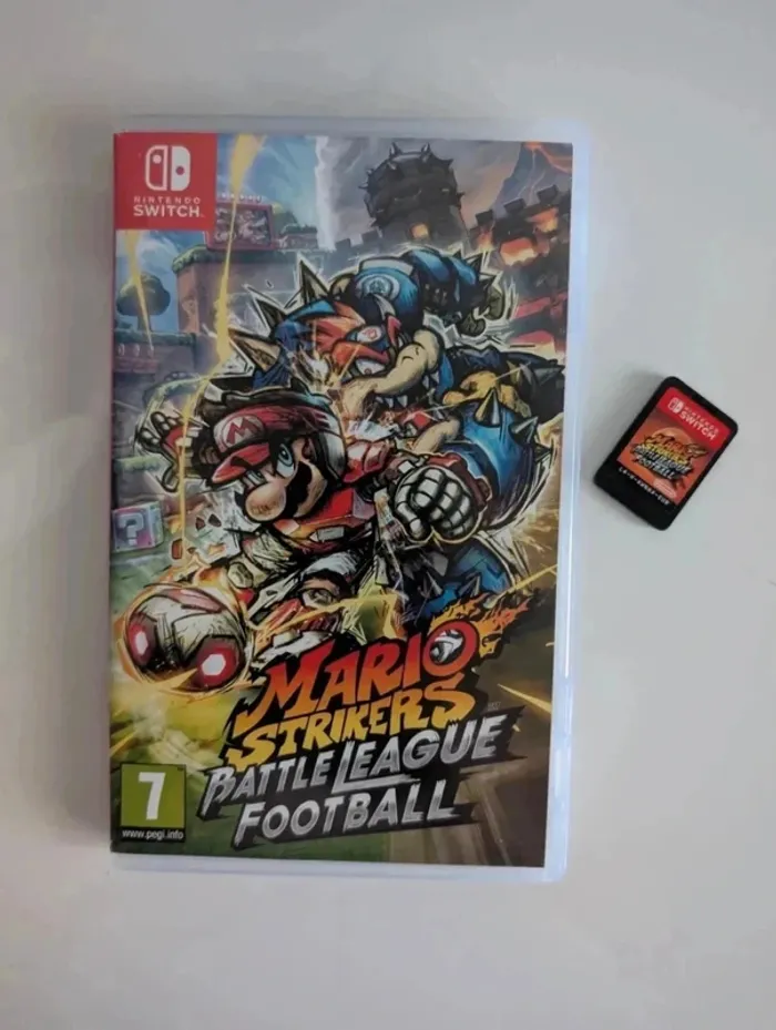 Mario strikers battle league football switch