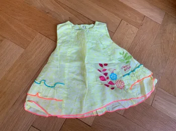Robe jaune d’été 9 mois