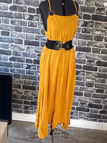 Robe longue à bretelles légères été