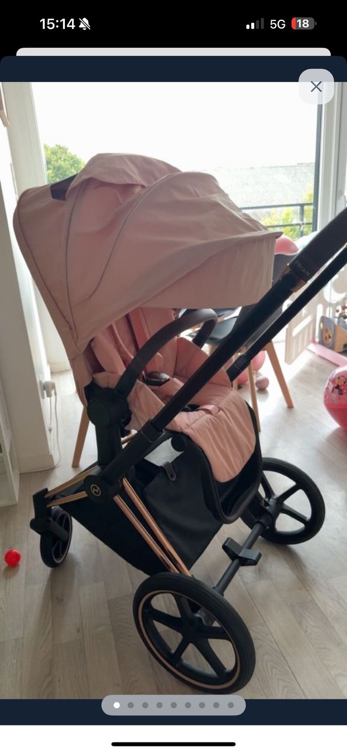 Vend poussette cybex priam 4 - photo numéro 2