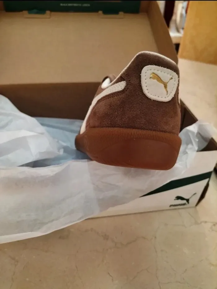 Baskets Puma Palermo couleur marron neuves - photo numéro 13