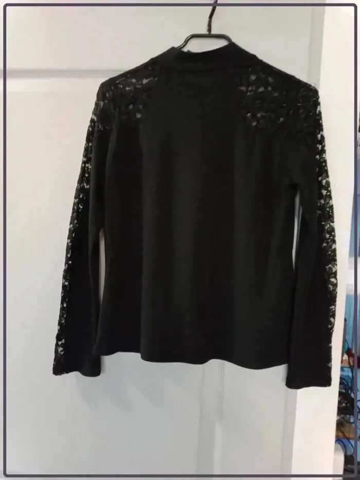 Pull léger noir - photo numéro 8