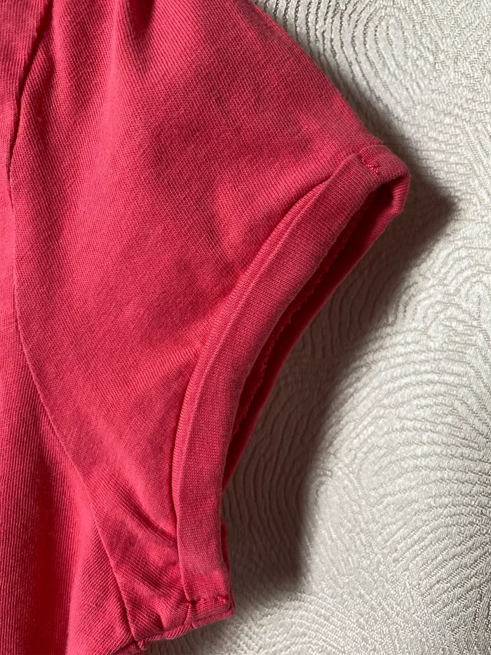 T-shirt rose bonbon Coeur en sequins 10 ans Okaidi - photo numéro 6