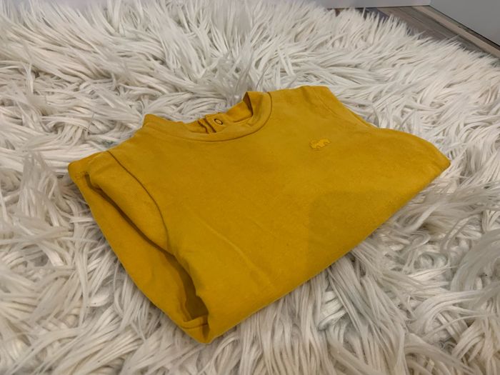 Tee shirt ML moutarde