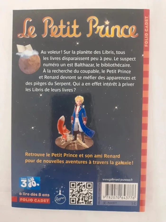 Lot de 5 livres le petit prince à partir de 8ans négociable - photo numéro 8