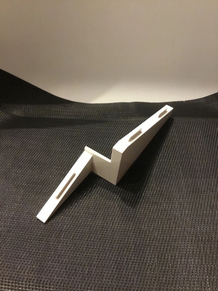 Playmobil mur parois support de toit blanc pièces détachées maison moderne 9266