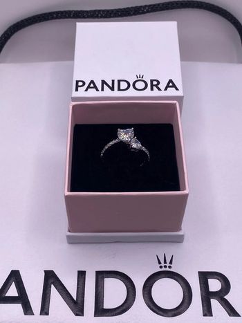 Bague en argent Pandora en taille 52
