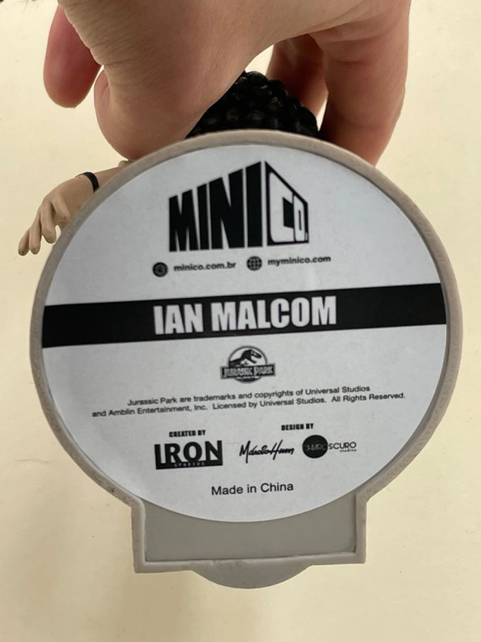 Figurine Jurassic Park Ian Malcom 13 cm MiniCo - photo numéro 5