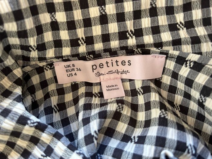 Magnifique chemise crop Vichy 36 Miss Selfridge - photo numéro 10