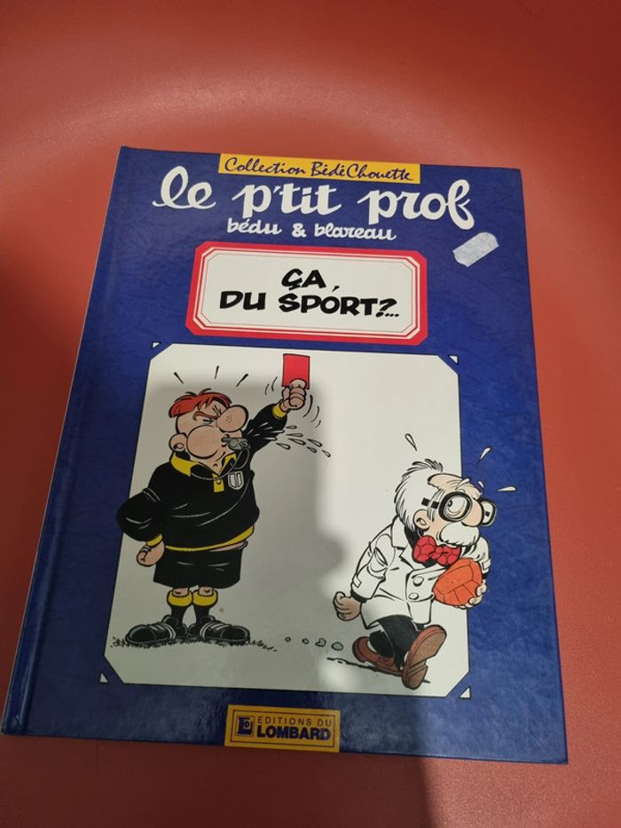 bd tout public le petit professeur journal de tintin éditions du Lombard collection bdchouette