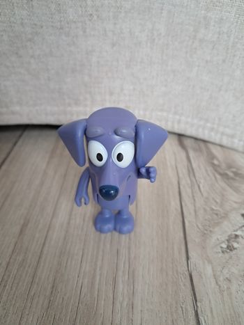 Rare ! Figurine amie de bluey : jean luc 