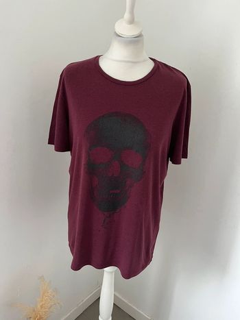 T-shirt bordeaux The Kooples homme S