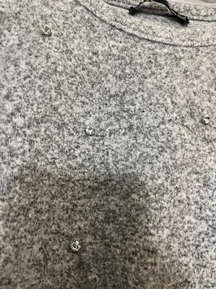 Pull à strass brillants Zara - photo numéro 3