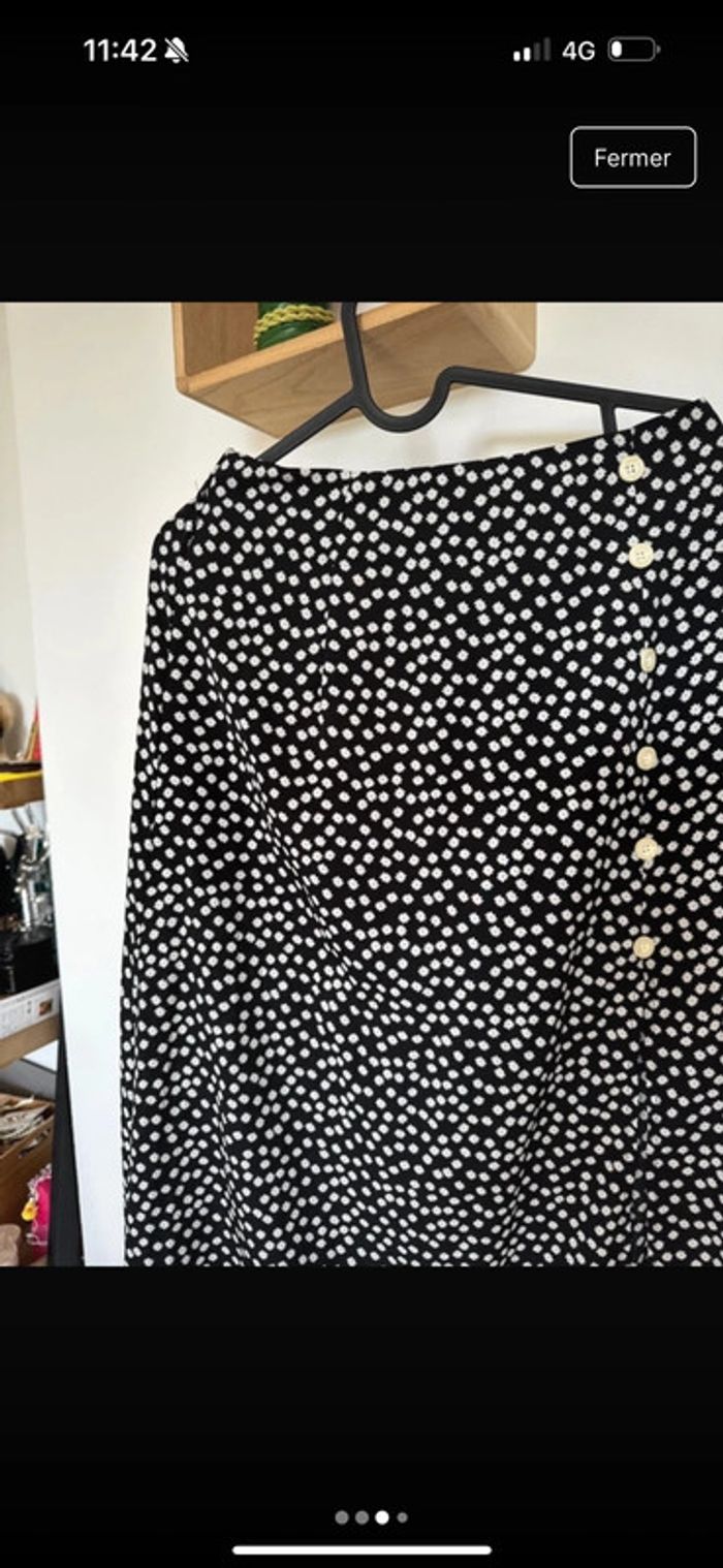 Jupe longue fleurie - photo numéro 3