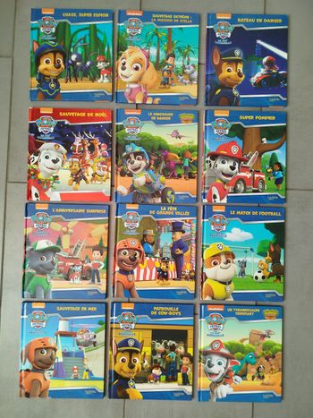 Lot livre Pat patrouille