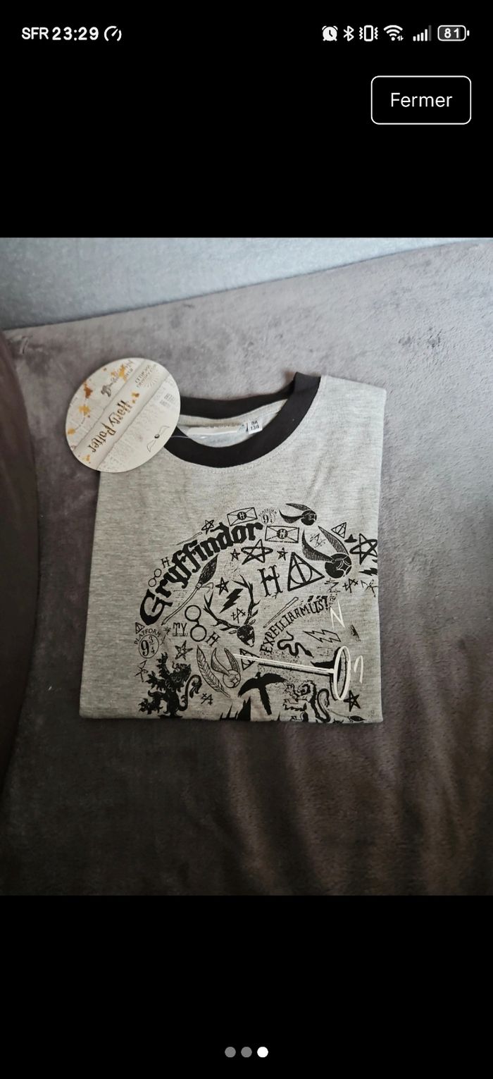 T-shirt Harry Potter 9 ans - photo numéro 3